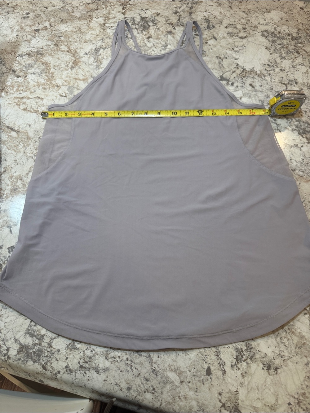 lululemon athletica Lavender Gray Racerback Tank